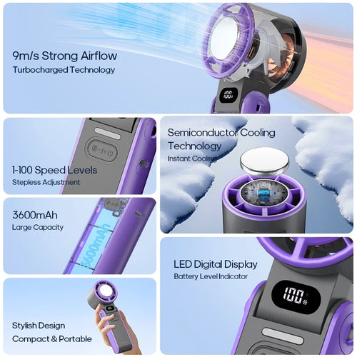 ArcticFlow™ Handheld Cooling Fan